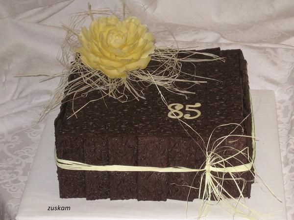 čokoládová, torta, Narodeninové torty, zuskam, 1