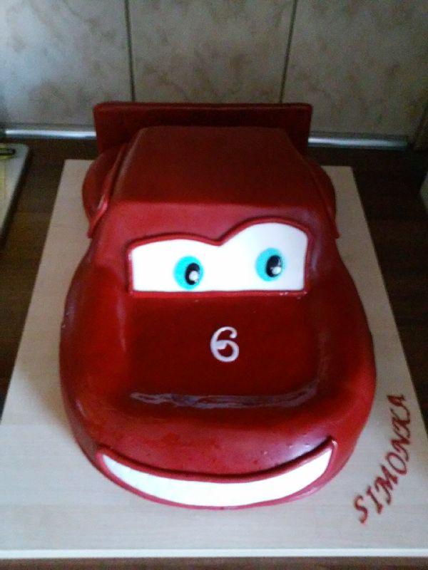 prvotina mcqueen, torta, Torty autíčka, vláčiky prvotina mcqueen, torta, Torty autíčka, vláčiky, JanaDT, 1