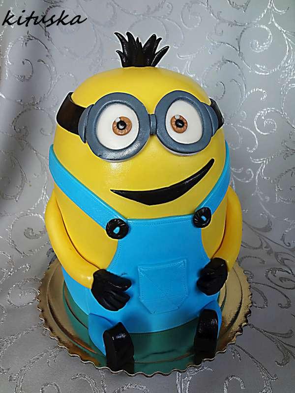 minions, torta, Rozprávkové torty, kituska, 1