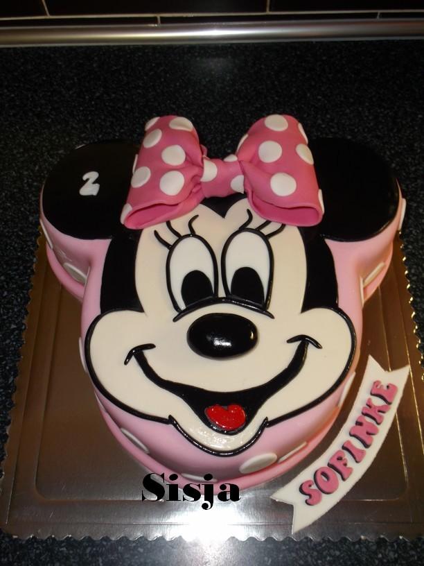 Minnie pre Sofinku, torta, Rozprávkové torty, Sisja, 1
