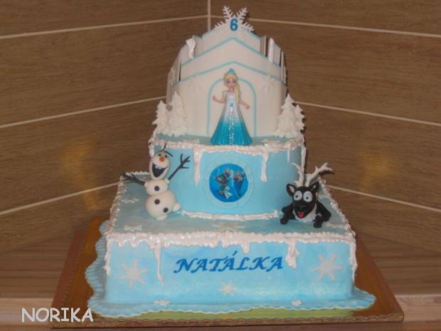 Frozen, torta, Rozprávkové torty, norika, 1