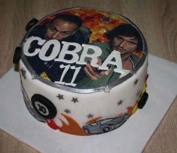 Cobra 11, torta, Narodeninové torty, stanula, 1