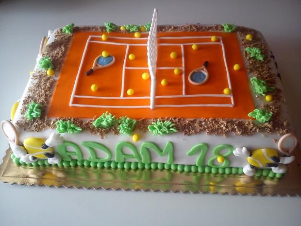 hracovi tenisu, torta, Športové torty hracovi tenisu, torta, Športové torty, stastie, 1
