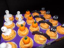 Halloween cupcakes, torta, Zákusky, katarina79, 1