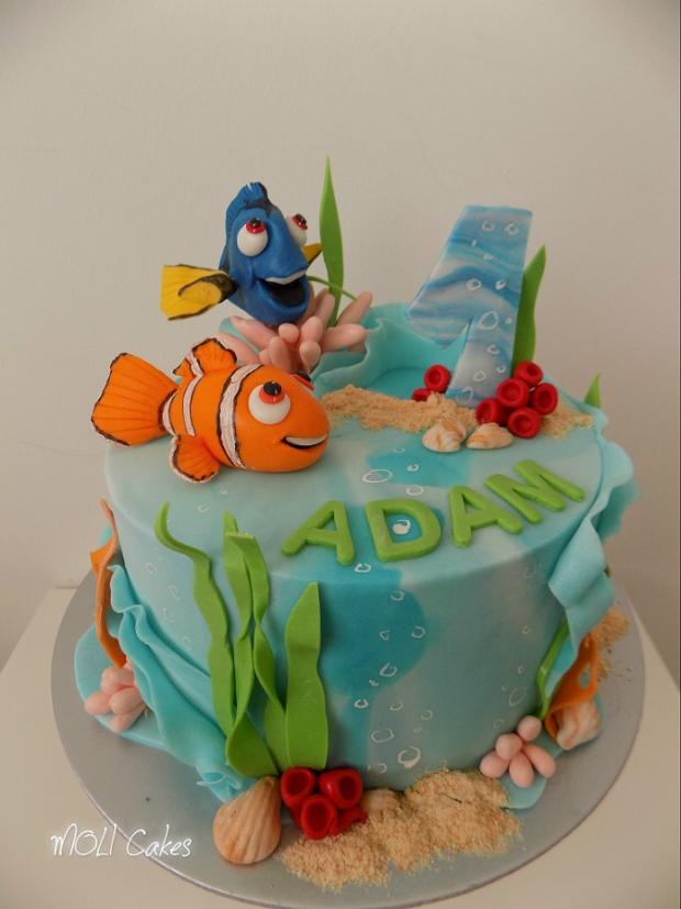 Morská, torta, Torty so zvieratkami Morská, torta, Torty so zvieratkami, MOLI Cakes, 1