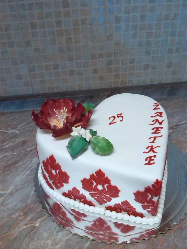 srdce , torta, Narodeninové torty srdce , torta, Narodeninové torty, bea601, 1