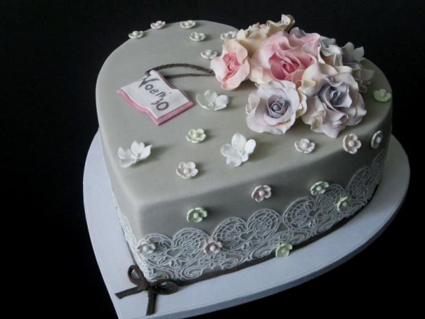 Narodeninová vo vintage štýle, torta, Narodeninové torty, Mary Kay, 1