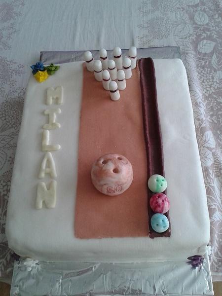bowling, torta, Narodeninové torty, vvierka, 1