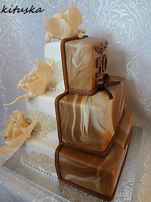 narodeninová 50 pre dvoch oslávencov, torta, Narodeninové torty narodeninová 50 pre dvoch oslávencov, torta, Narodeninové torty, kituska, 1