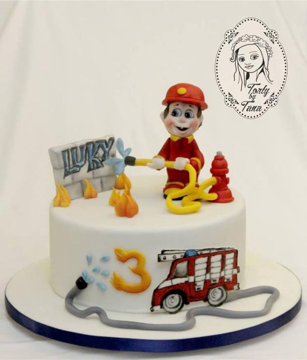 Požiarnická :-), torta, Torty autíčka, vláčiky Požiarnická :-), torta, Torty autíčka, vláčiky, grasie, 1