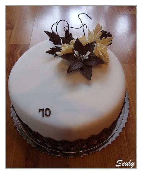 Na 70-ku, torta, Narodeninové torty Na 70-ku, torta, Narodeninové torty, Sculy, 1