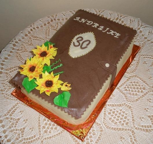 zatvorena kniha, torta, Narodeninové torty, krihanka, 1