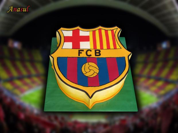 FCB, torta, Športové torty FCB, torta, Športové torty, anasul, 1