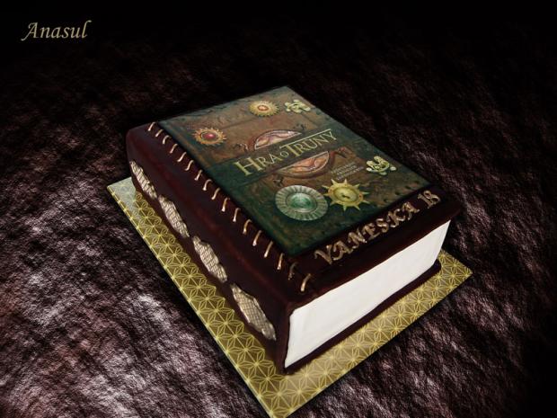 kniha ( podľa obľúbeného seriálu ), torta, Narodeninové torty, anasul, 1