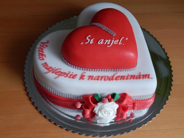 Double srdcia, torta, Narodeninové torty, Lubka212, 1