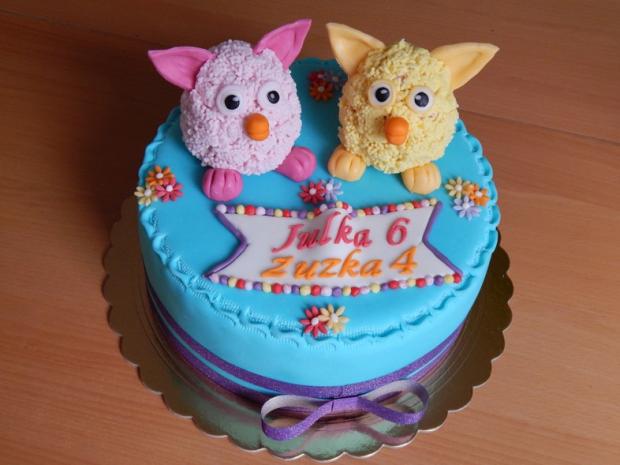 Furby, torta, Rozprávkové torty, Lubka212, 1