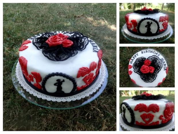Flamenco torta, torta, Narodeninové torty, anna.molly, 1