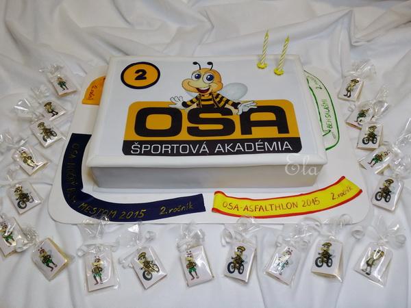 OSA - športová akadémia, torta, Netradičné torty OSA - športová akadémia, torta, Netradičné torty, ela1, 1