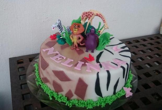 madagaskar, torta, Rozprávkové torty, stastnunka, 1