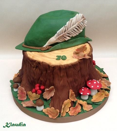pre poľovníka, torta, Narodeninové torty, TORTY Klaudia, 1