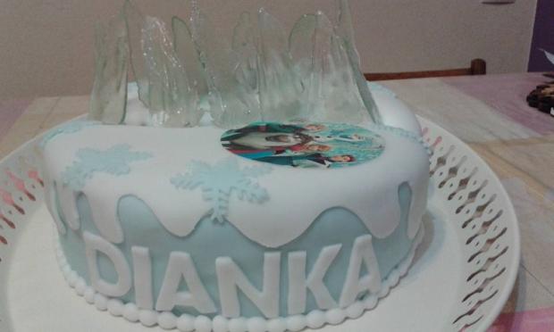 Frozen pre dvojičky, torta, Rozprávkové torty, lajana, 3