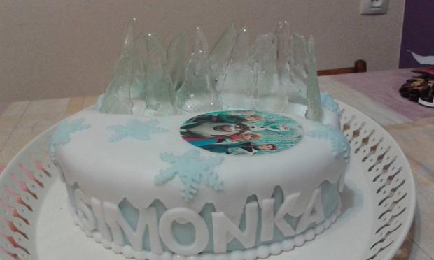 Frozen pre dvojičky, torta, Rozprávkové torty, lajana, 2