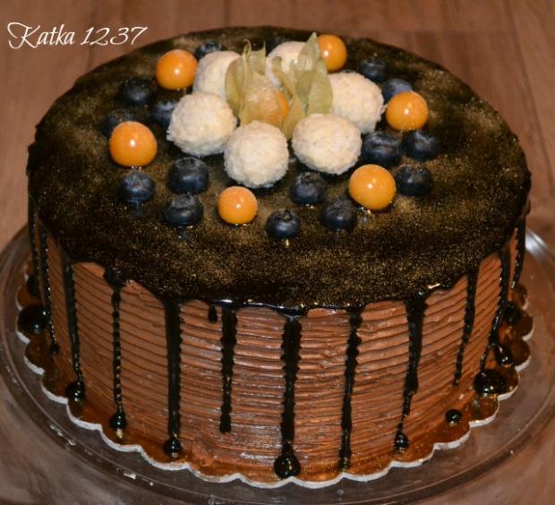 čokoládovo ovocná, torta, Čokoládové torty, katka1237, 1