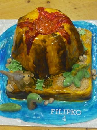 dinovia pre Filipka, torta, Ostané torty pre deti, Katusik, 1
