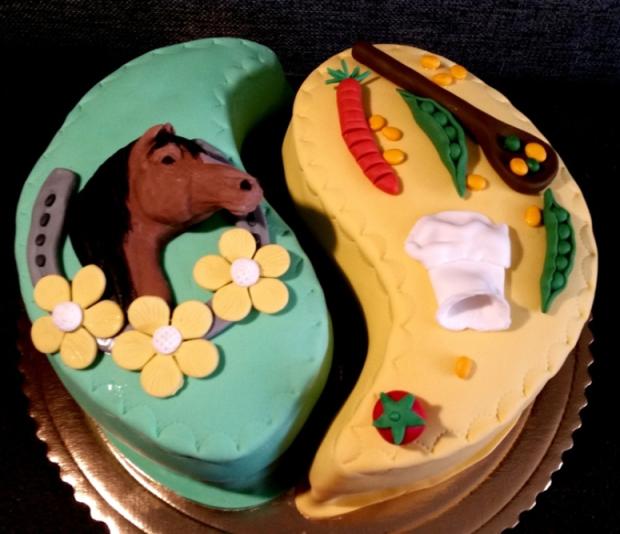 Dvojitá oslava :-), torta, Narodeninové torty, MartinaO, 1