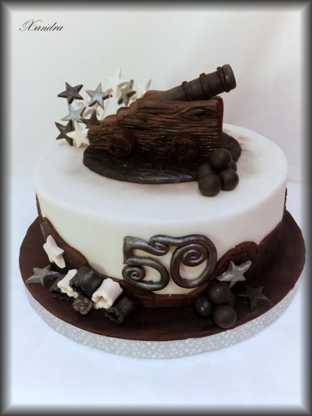 Kanón k jubilejníku , torta, Narodeninové torty Kanón k jubilejníku , torta, Narodeninové torty, by Ivon, 1