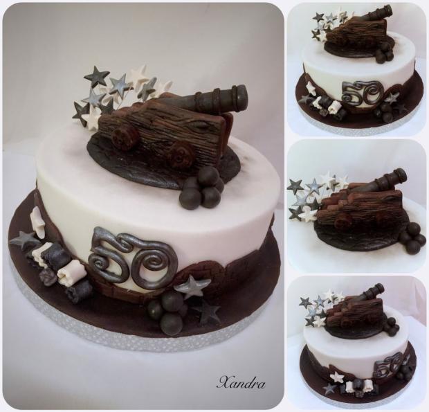 Kanón k jubilejníku , torta, Narodeninové torty Kanón k jubilejníku , torta, Narodeninové torty, by Ivon, 2