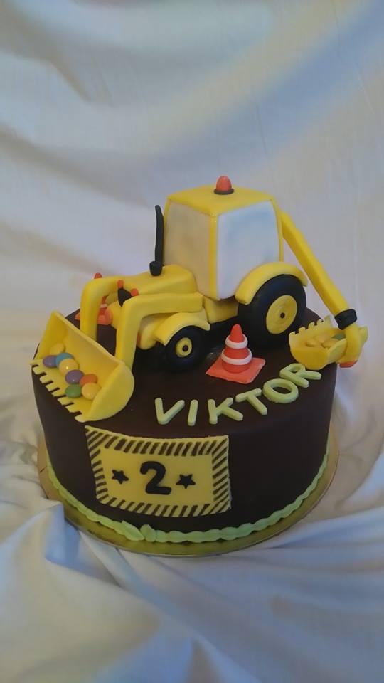 S bagrom, torta, Torty autíčka, vláčiky S bagrom, torta, Torty autíčka, vláčiky, Blacksun, 1