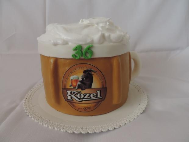 pivový pohár, torta, Narodeninové torty pivový pohár, torta, Narodeninové torty, luluhs, 1