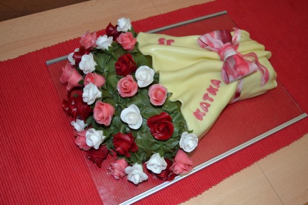 Kytica ruží, torta, Narodeninové torty, N a D, 1