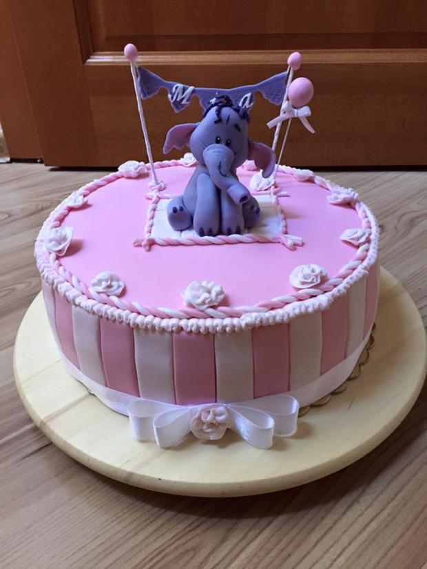 k 1 ročku, torta, Torty pre dievčatá k 1 ročku, torta, Torty pre dievčatá, katuskak, 1