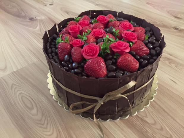 torticka obalena cokoladou, torta, Čokoládové torty, katuskak, 1