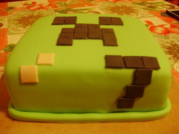 Minecraft, torta, Narodeninové torty, Susua, 1
