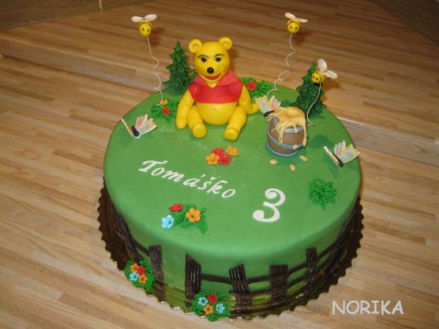 Macko Pu, torta, Rozprávkové torty Macko Pu, torta, Rozprávkové torty, norika, 1