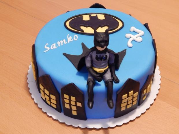 Batmanko, torta, Ostané torty pre deti, Lubka212, 1