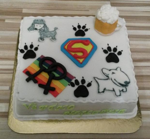 Tortička mix, torta, Torty so zvieratkami, KatarínaBA, 1