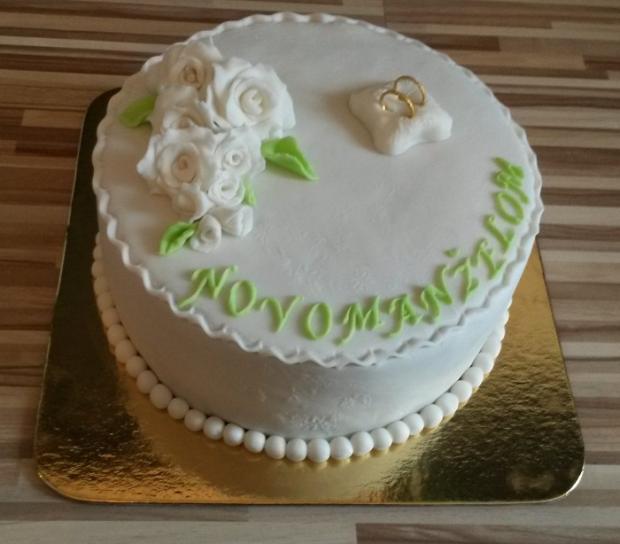 Svadobná tortička, torta, Svadobné torty, KatarínaBA, 1