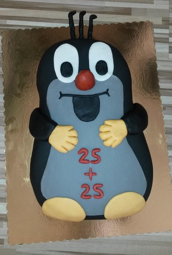Krtko, torta, Rozprávkové torty, KatarínaBA, 1