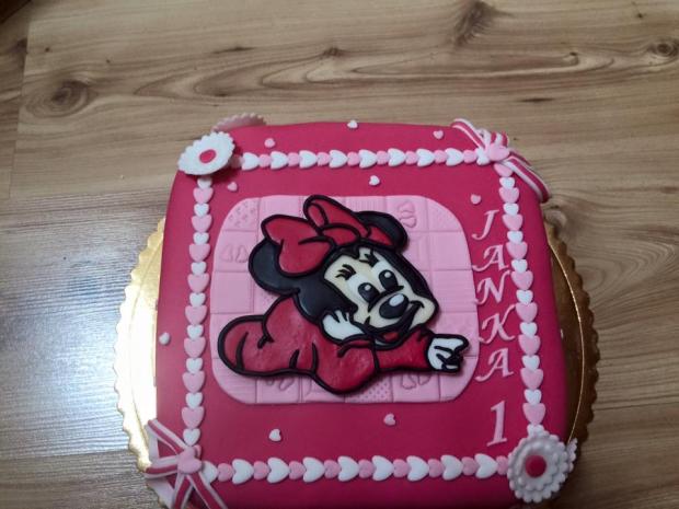 Minnie 1, torta, Torty pre dievčatá, katuskak, 1