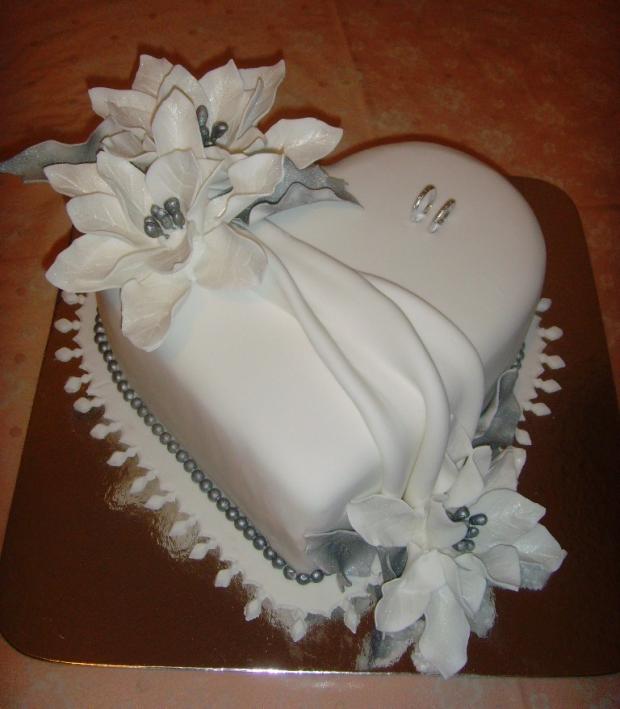  svadobné, torta, Svadobné torty, Zuz1.cka, 1