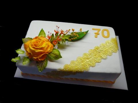 ruža, torta, Narodeninové torty, mitana, 1