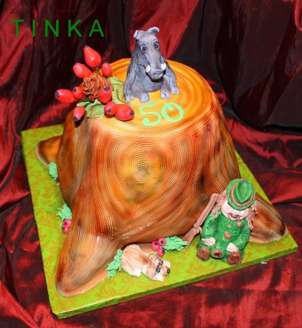 Pre poľovníka..., torta, Netradičné torty, Tinka, 1