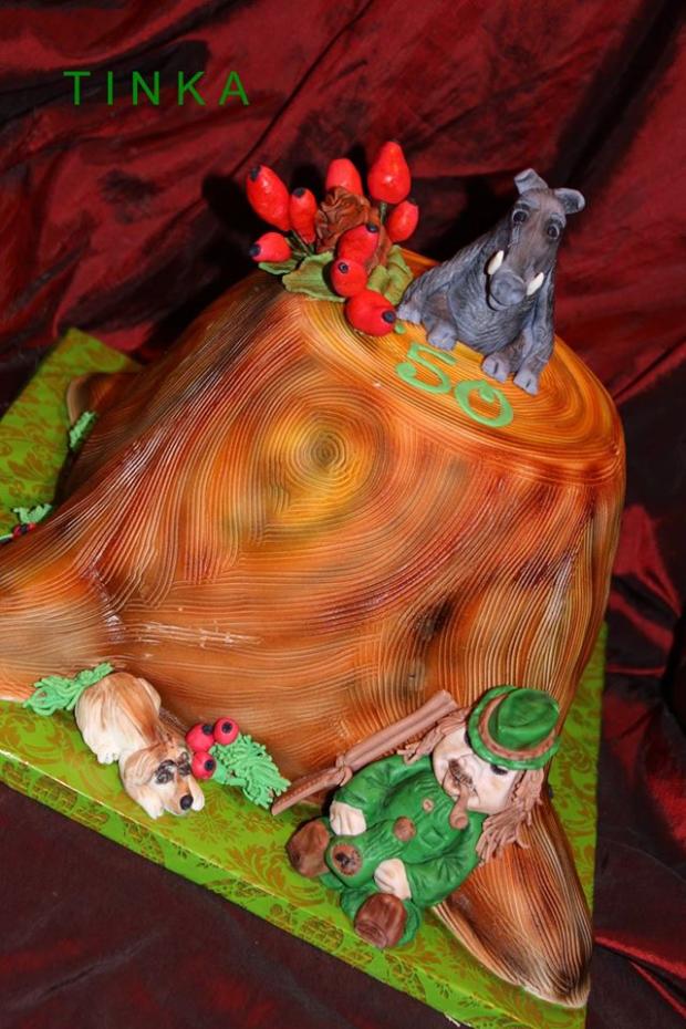 Pre poľovníka..., torta, Netradičné torty, Tinka, 1