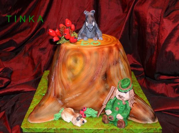 Pre poľovníka..., torta, Netradičné torty, Tinka, 1
