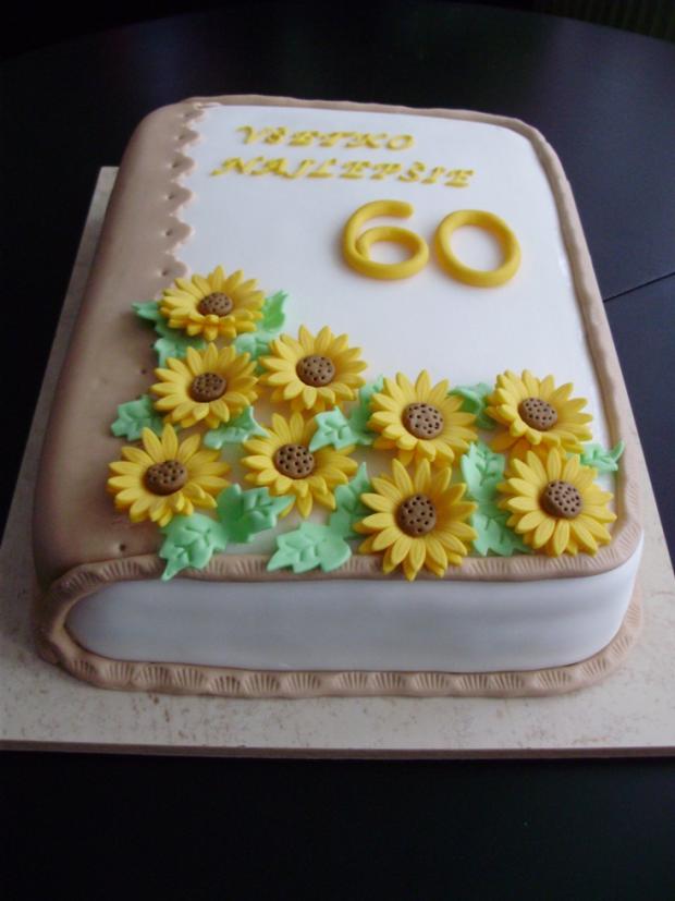 Zatvorená kniha, torta, Narodeninové torty, Susua, 1