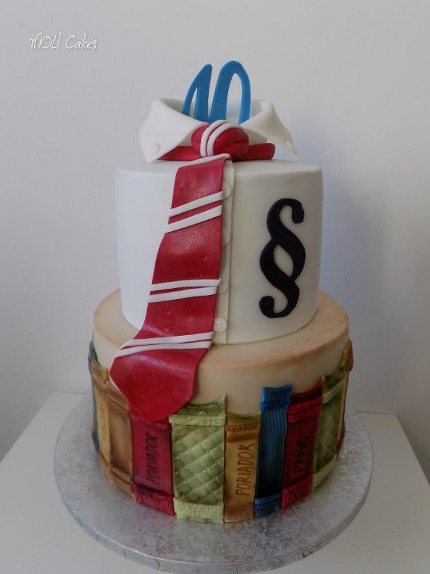 pre právnika, torta, Narodeninové torty, MOLI Cakes, 1
